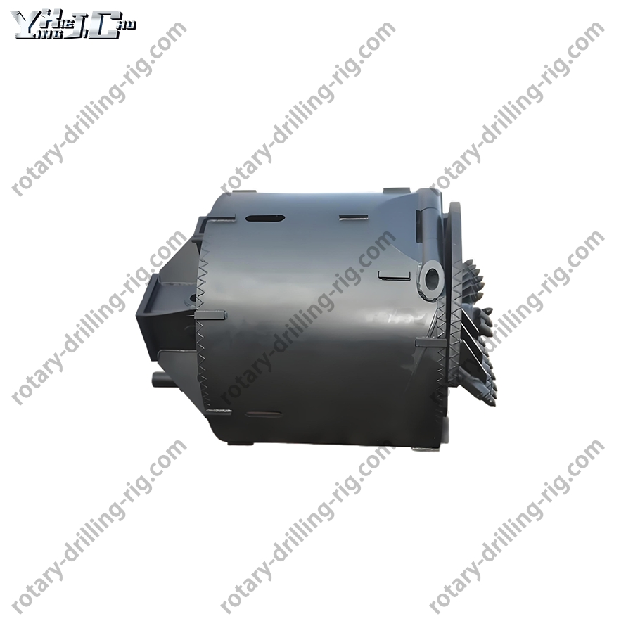 Heavy-Duty Drilling Bucket for Efficient Soil Excavation and Removal