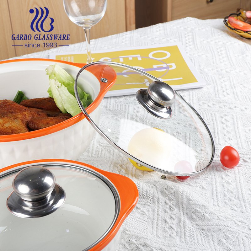 Colorful Glazed Ceramic Baking Bowl Porcelain Kitchen Use Bowl Many Size Option Wholesale Competitive Price Ceramic Bowl