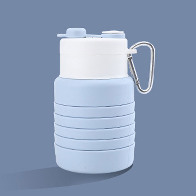 Силиконовая складная кружка для путешествий и кемпинга