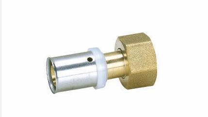 Brass Press Fitting - Female Tee