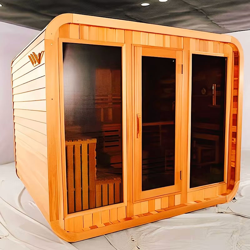 Инфракрасная сауна Boda Cedar для улицы с дровяной печью