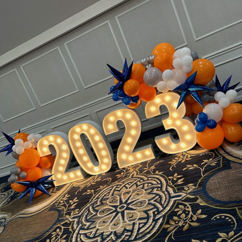 Wholesale 3FT 4FT 5FT Luminous Giant Letter Marquee for Rent