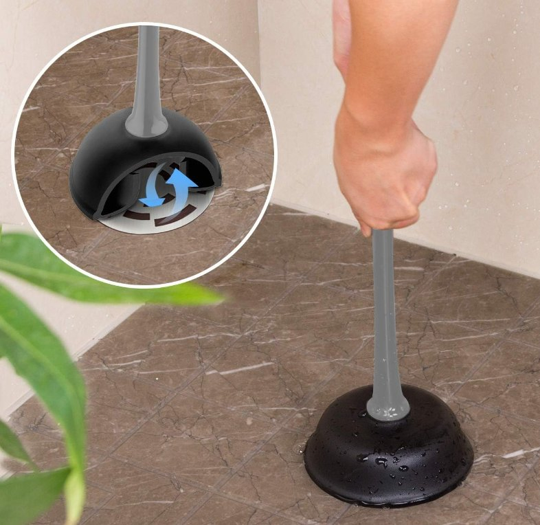 Toilet Plunger Toilet Brush Cleaning Brush Set Unclogger