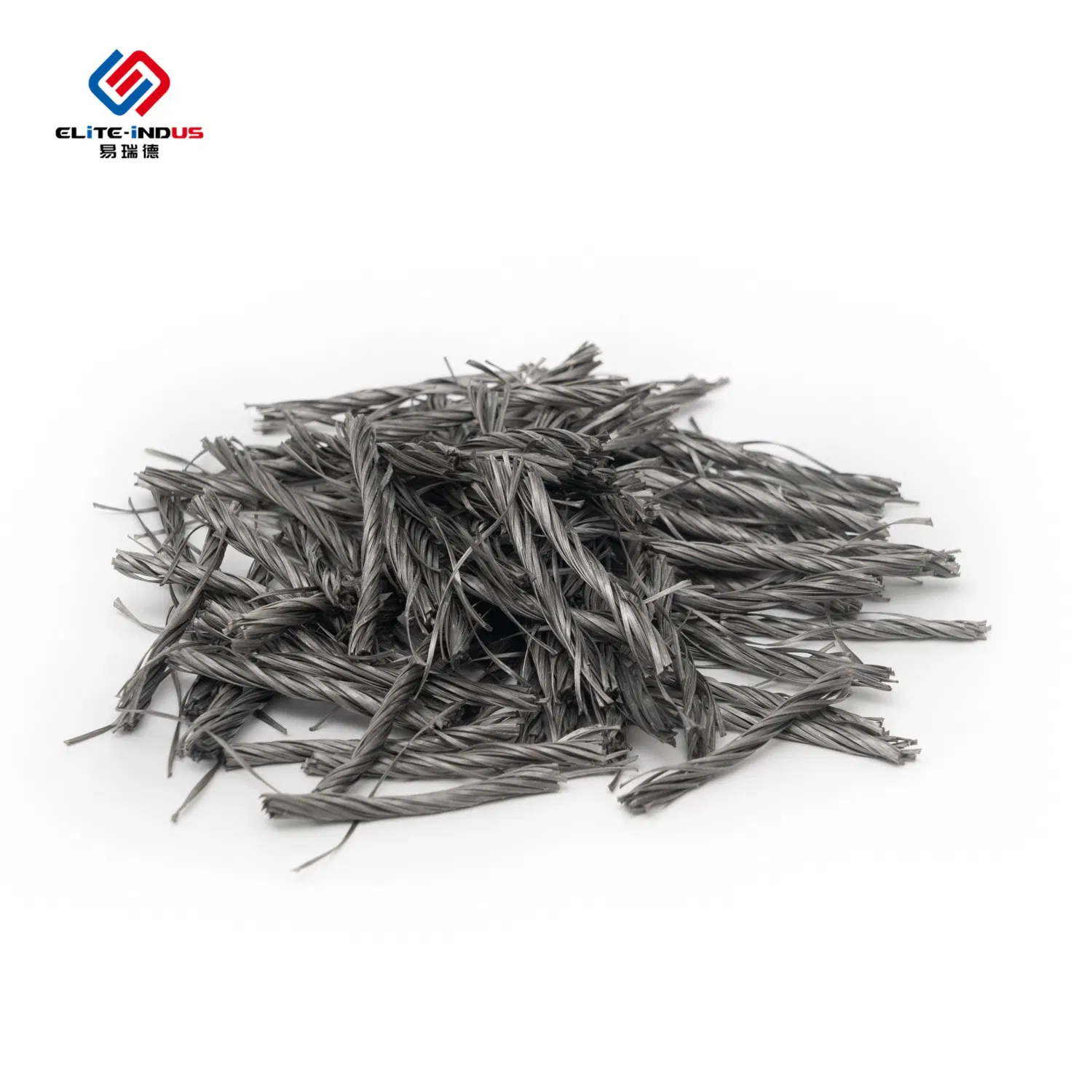Virgin Copolymer Blended Macrofiber Macro Synthetic Fiber for Shotcrete Spray Concrete