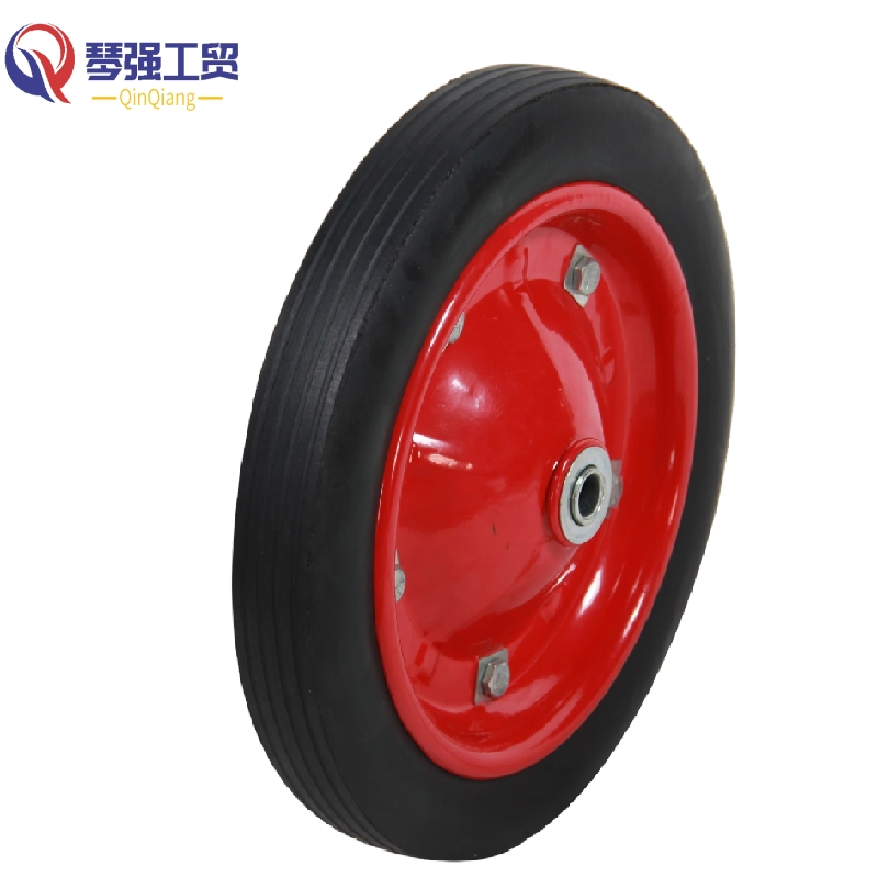 Versatile 13 Inch Solid Wheel Wheelbarrow Wheel for All Terrain