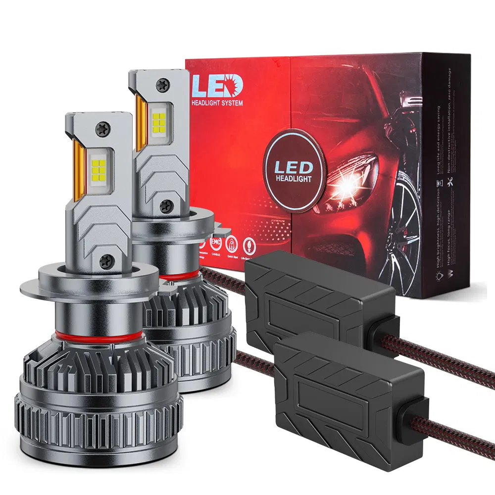 BKR GT-80 High Power 160W 13600LM LED Headlight Bulb Kit (H3/H4/H11/9005/9006) 6500K CANBUS Free