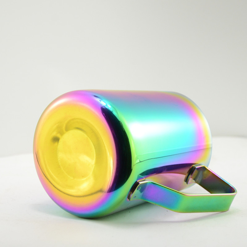 Multicolor Neon Stainless Steel Sharp Spout Coffee Milk Pot Espresso Coffee Cream Pitcher Milk Frother