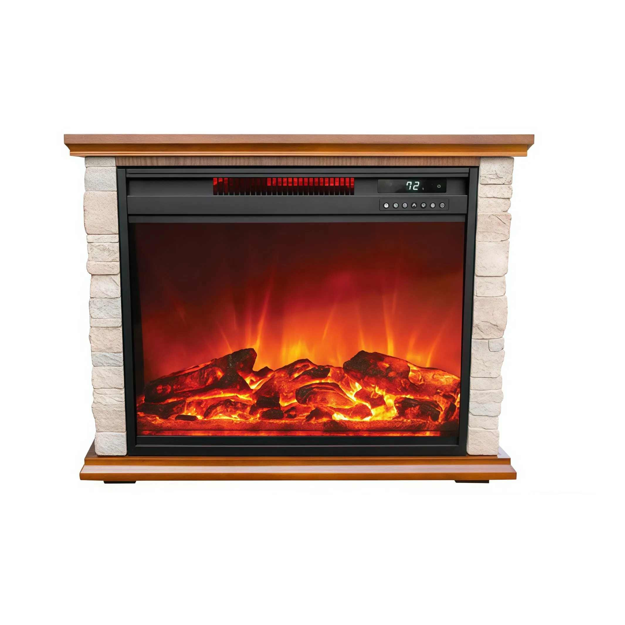 Simple Control Simulation Electronic Fireplace