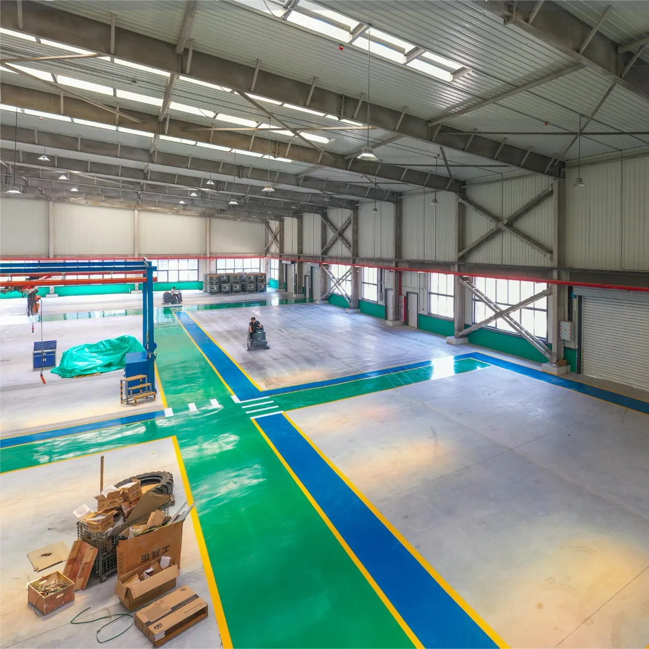 Large Span Using High Quality Material Prefabriccated Steel Workshop