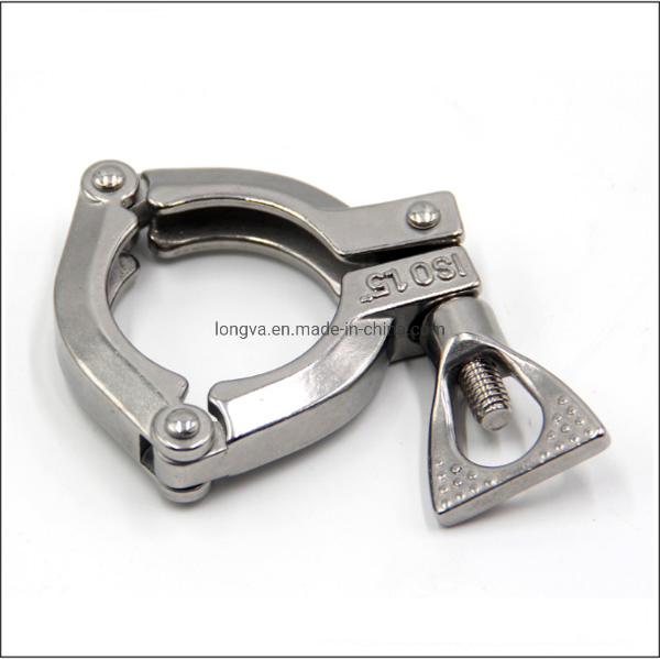 SS304 316L Sanitary Stainless Steel 3PC Clamp Ferrul Clamp