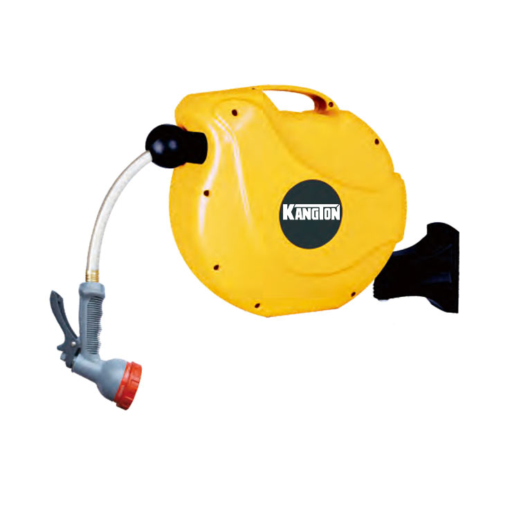 30m Auto Hose Reel Rewindable Water Hose Reel Wall Mountable Water Hose Reel