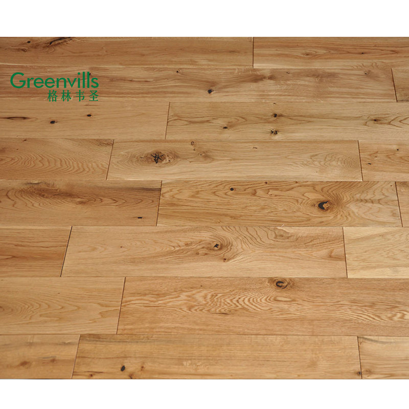Wholesale Prices 125mm Wide Natural White Oak Solid Hard Wood Flooring Solid White Oak Hardwood Flooring