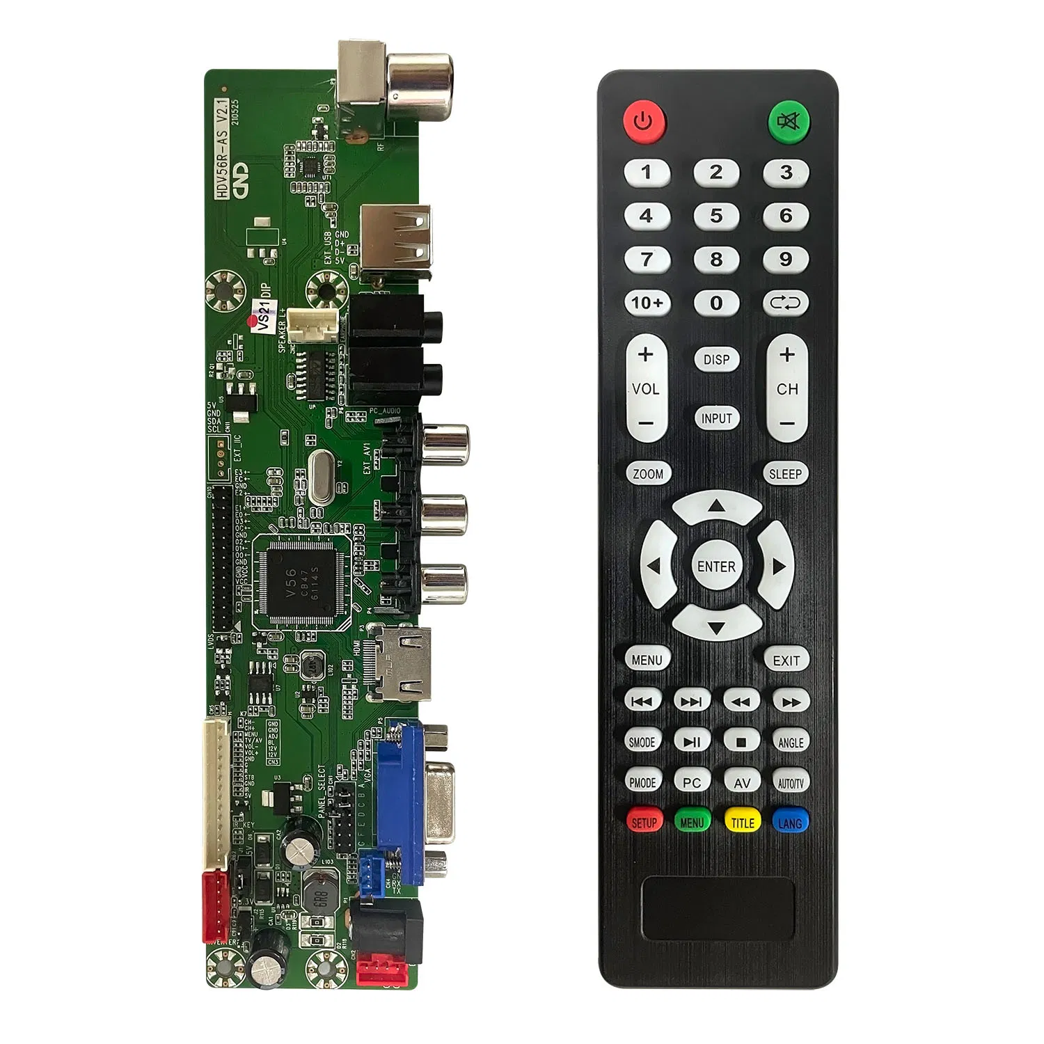 Универсальная LED плата V56 для телевизора