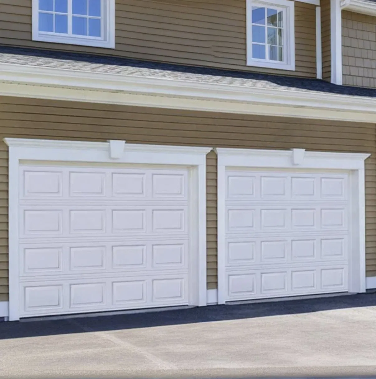 Modern Intelligent Panel Manufacturing Automatic Gate Residential Sectional Garage Doors for Residential