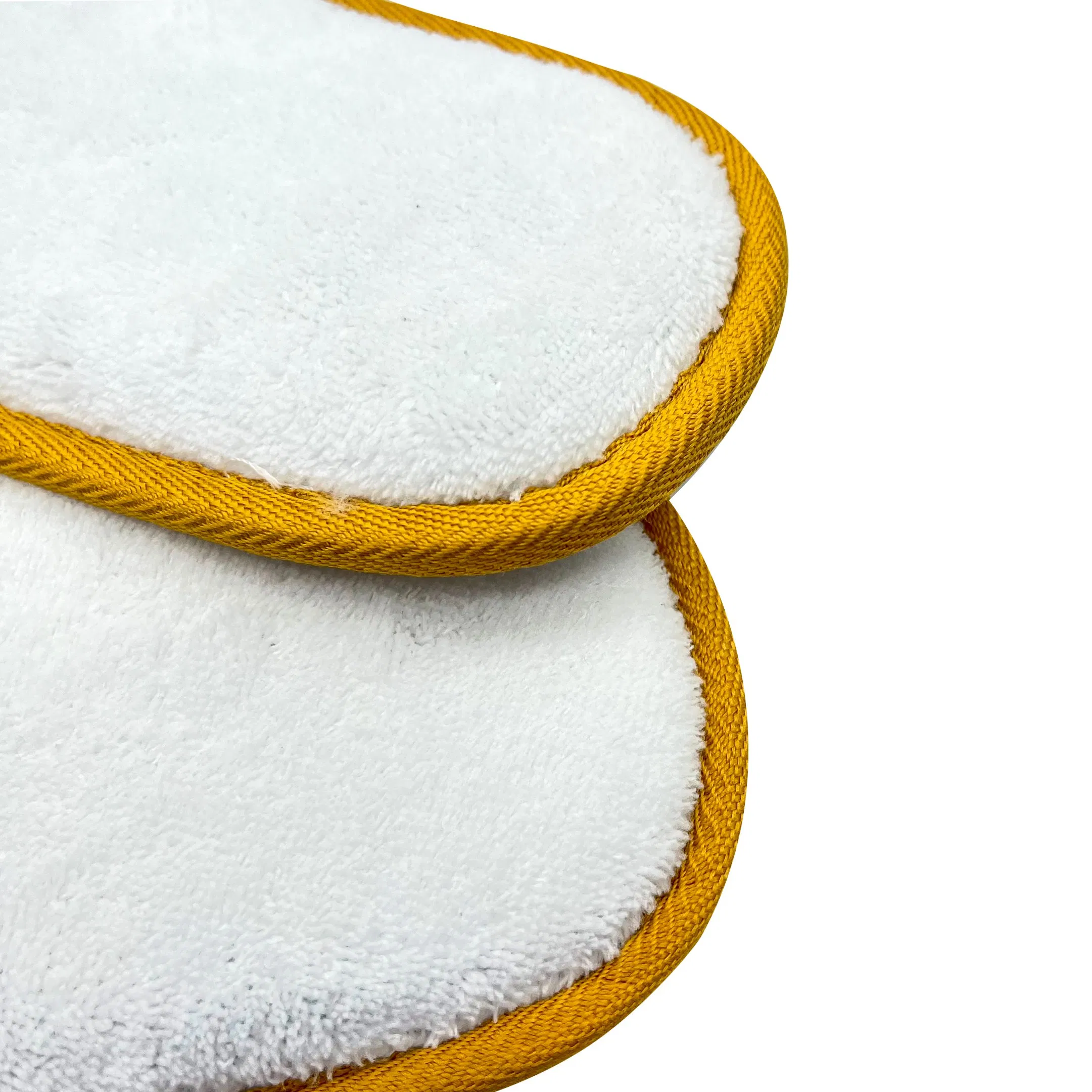 Hotel Guest Room Slippers Embroidery Logo Velvet Customized Cotton Hotel Slipper