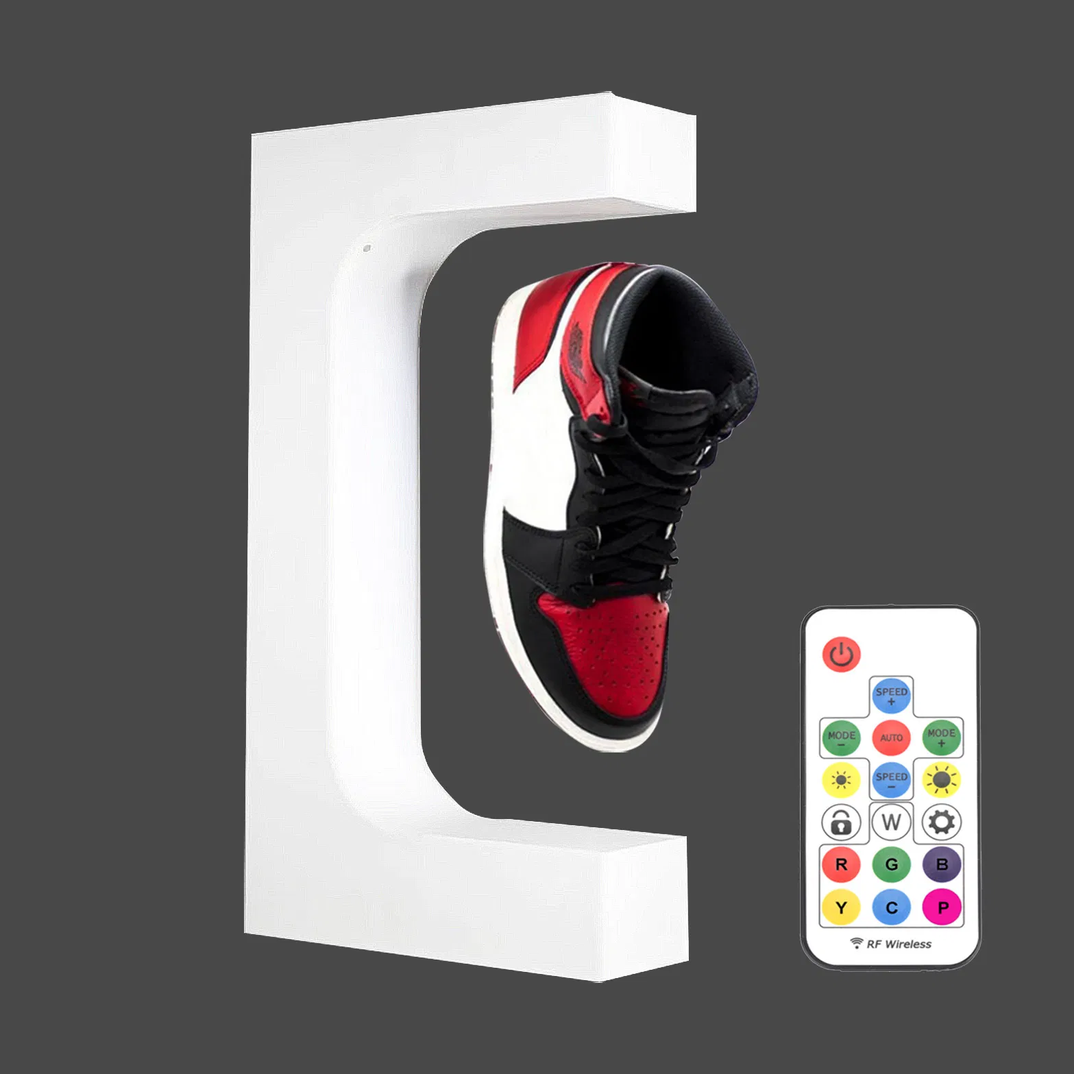 Floating Shoe Display Magnetic Levitating Sneaker Stand Holder Wyz28341