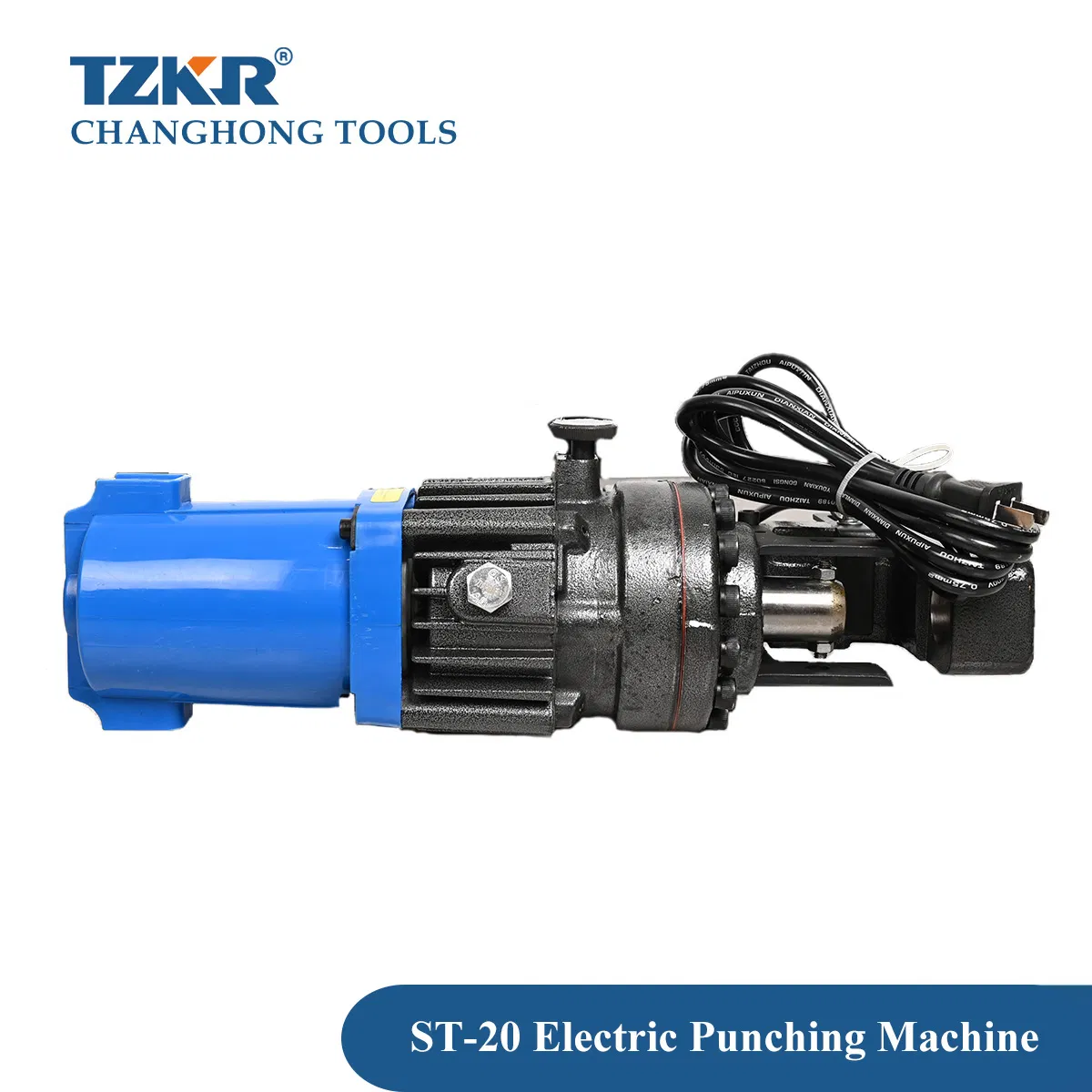 St-20 10t Output Force Portable Punching Copper Bar Aluminum Plate Stainless Steel Hydraulic Hole Puncher Electric Tool