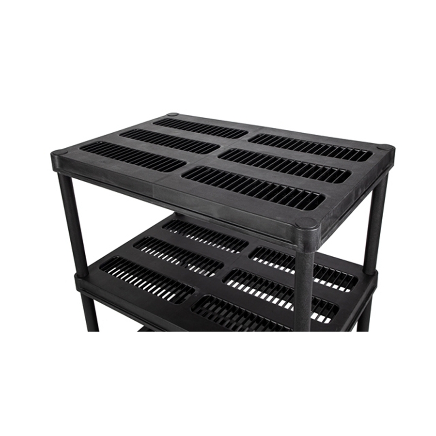 General Purpose 5-Tier Plastic Storage Shelf Used for Ordinary Room Organization