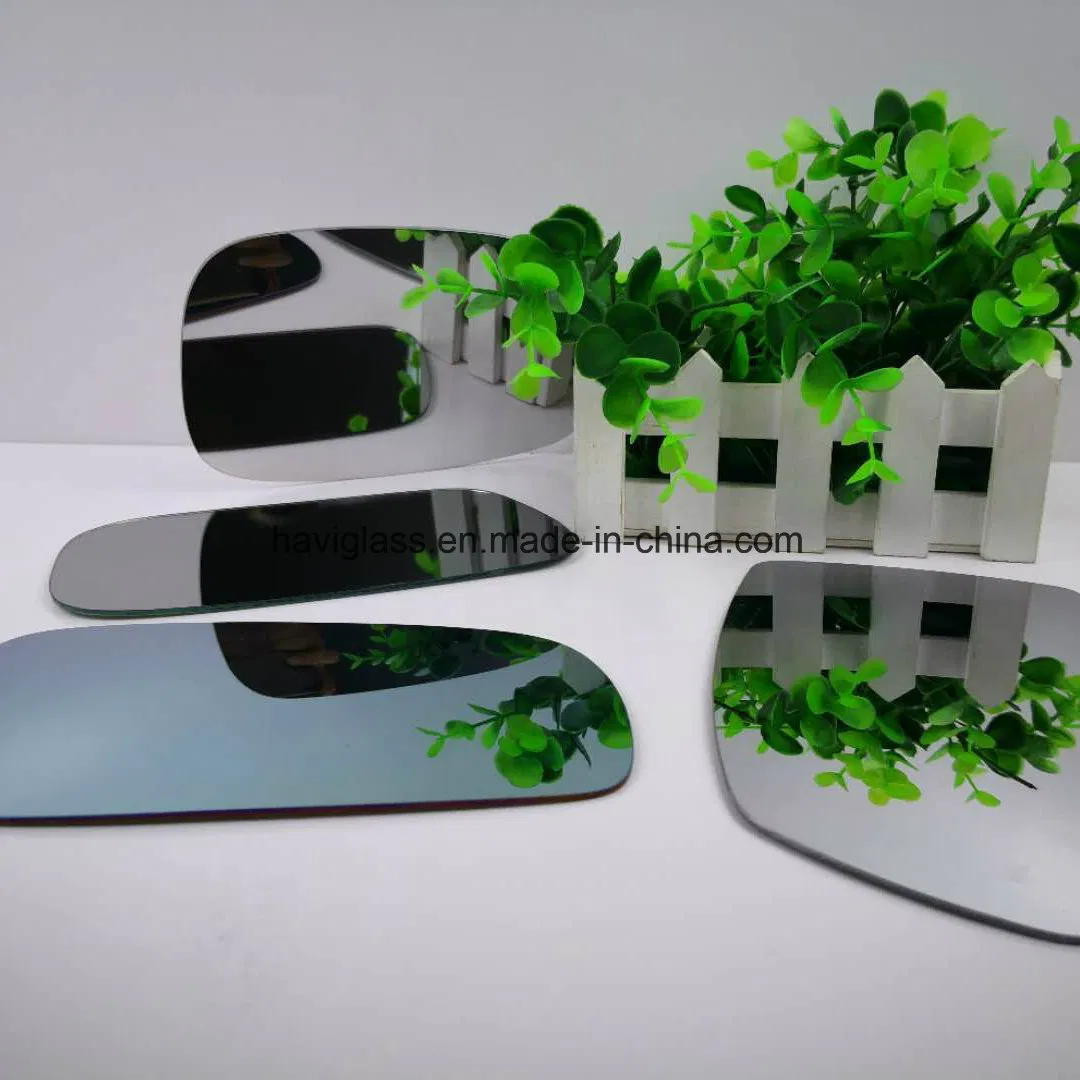 Хромированное выпуклое зеркало заднего вида