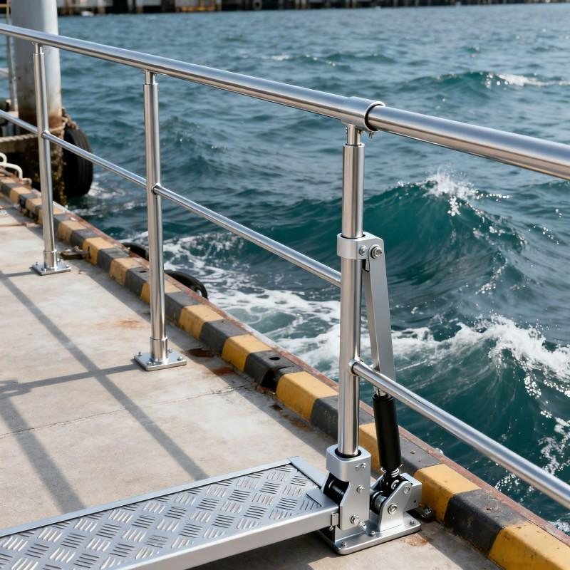 Anti Slip Stainless Steel Fence Railing Indoor Staircase Safety Bar