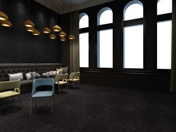 Anti Slip Glazed Porcelain Floor Tile Used for Residential and Commercial (A6018)