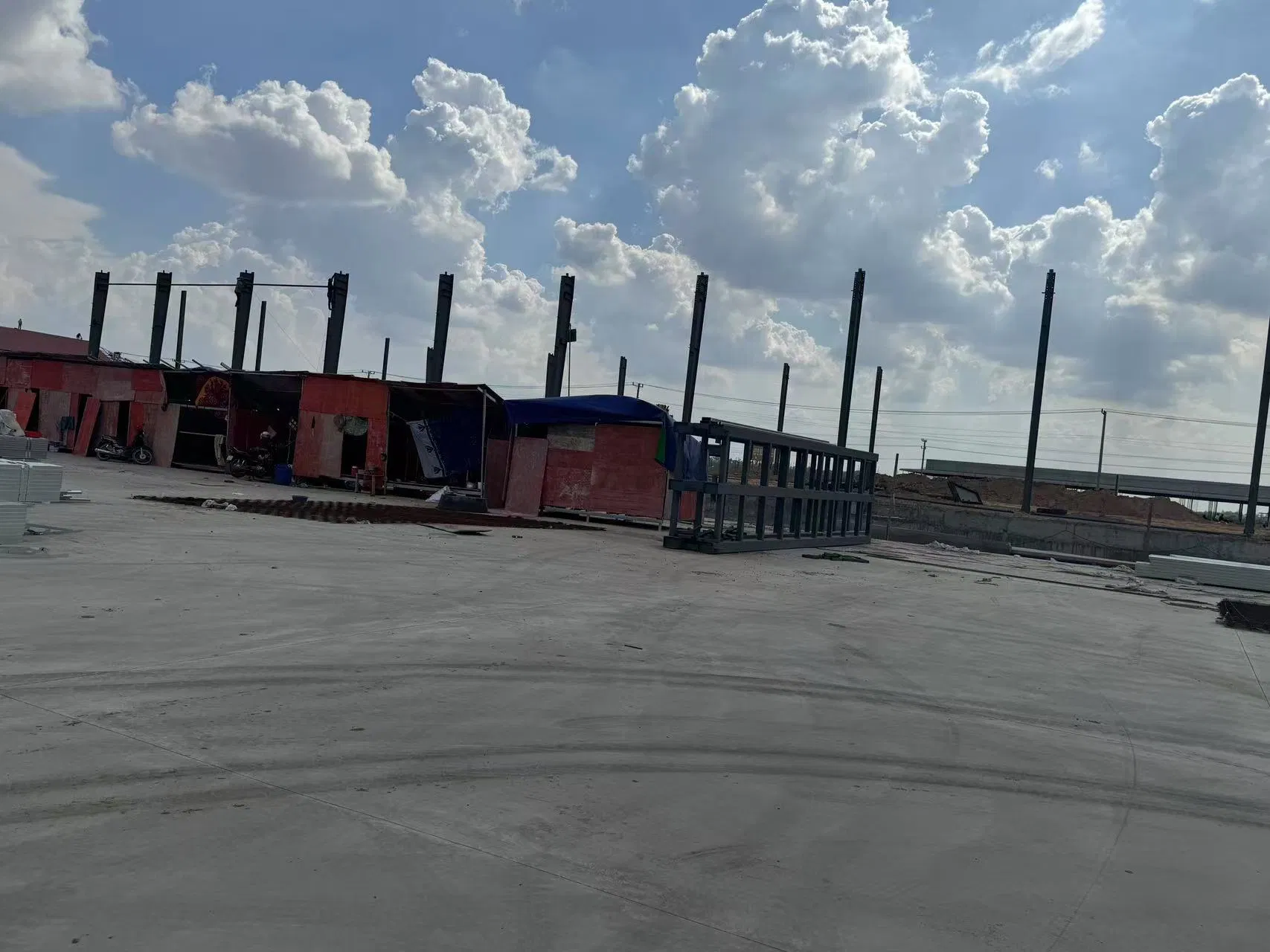 Cambodia Project Steel Structure: Robust Portal Frame Designed with Tekla Software