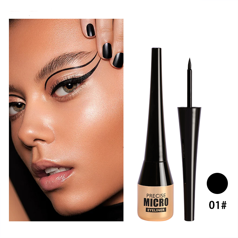 Durable Waterproof Oil Proof Non Smudging Extremely Fine DIP Eyeliner Liquid Pen