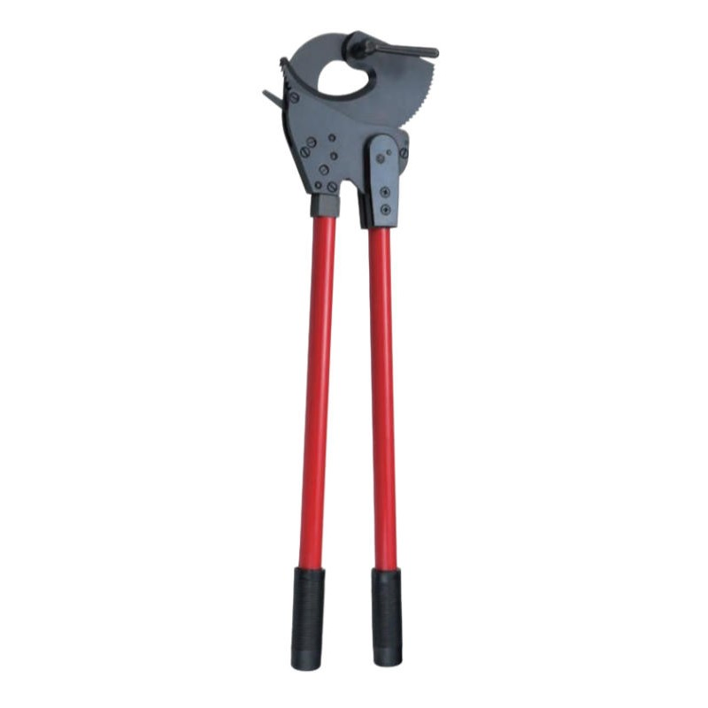 Industrial Grade Manual Cable Cutting Pliers Wire Rope Aluminum Ratchet Cutter