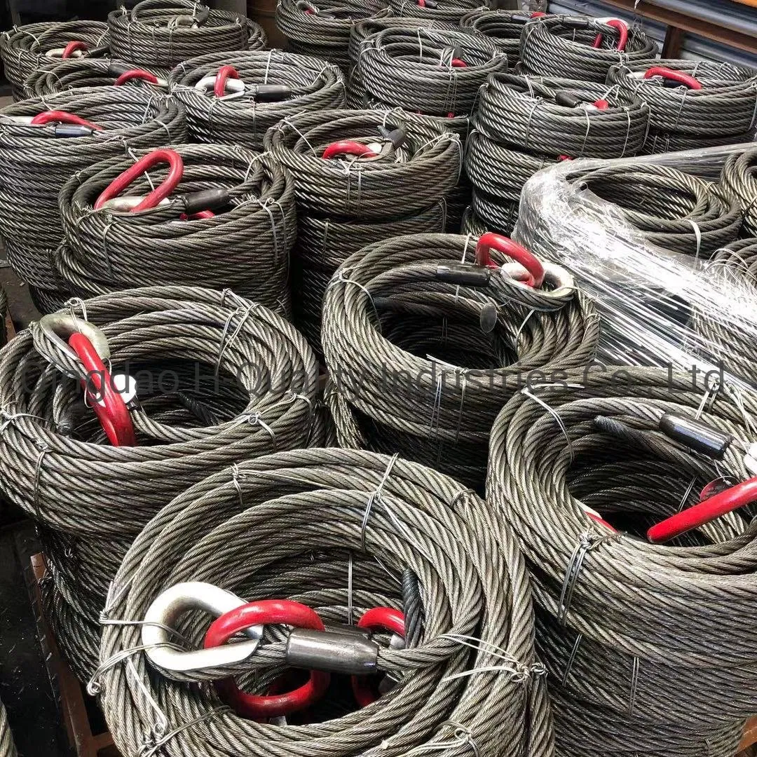 Excellent Quality Stainless and Steel Galvanized Rope Wire Sling Wire Rope Cable