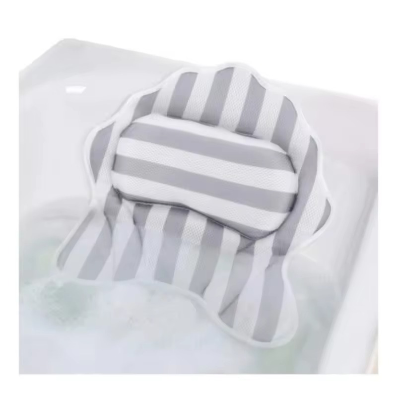 Promotional Great Quality Innovation Ergonomic Bathtub Cushion Soft Bath Pillow
