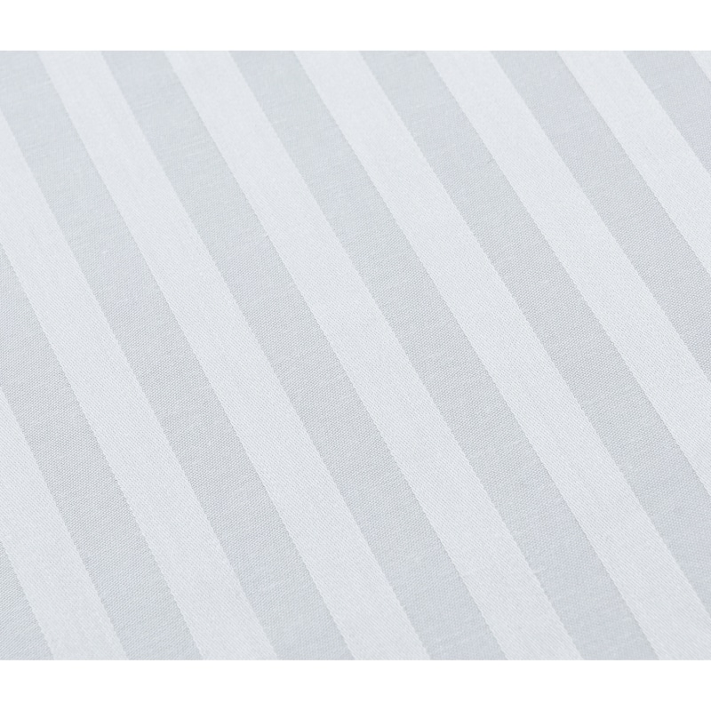 1cm Stripe 250tc Hotel Bed Linen 50% Cotton 50% Polyester Home/Hotel Duvet Cover and Pillow Case Set