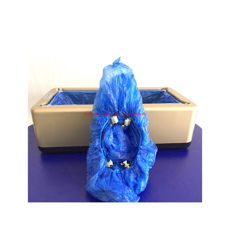 T Buckle PE Plastic Shoe Cover for Automatic Show Cover Machine