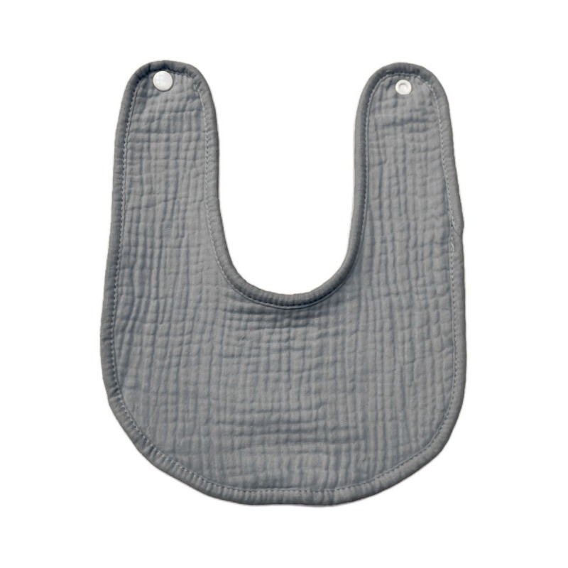 Adjustable Snap Closure Adult Bib for Effortless Dining Experience