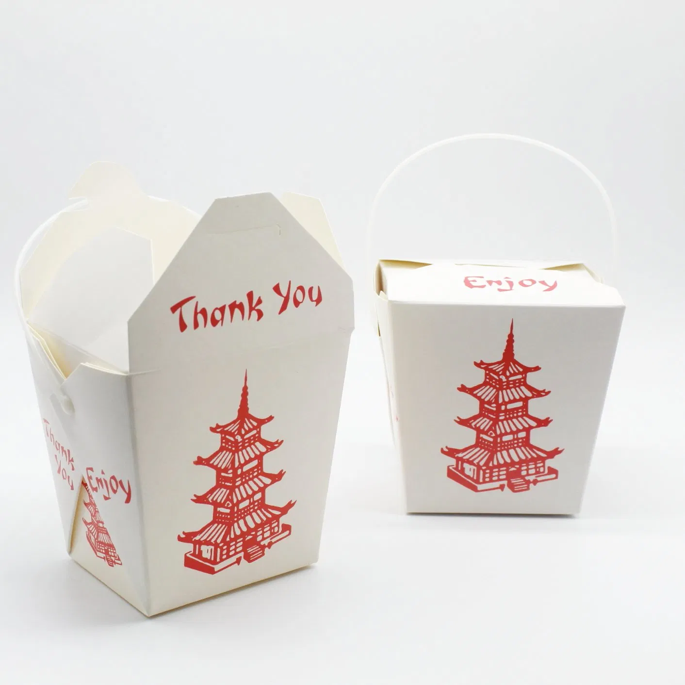 Custom Wholesale Eco-Friendly Disposable Takeaway Square Paper Box Fast Food Container