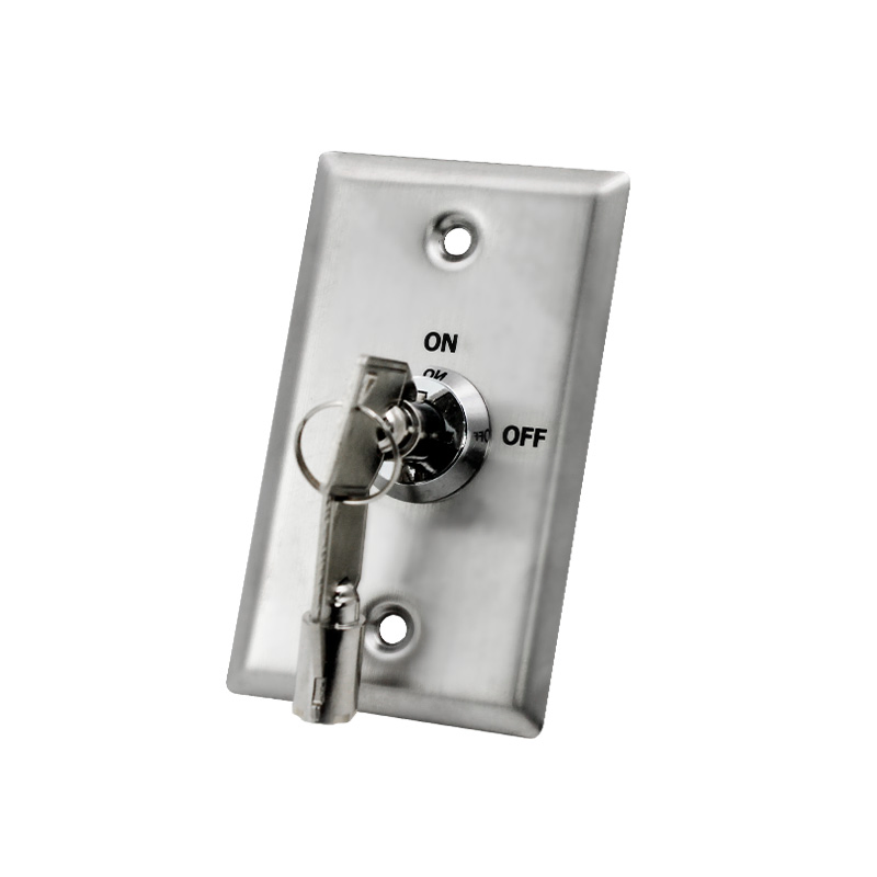 Stainless Steel Household Locks Key Lock Door Switch for Automatic Doors