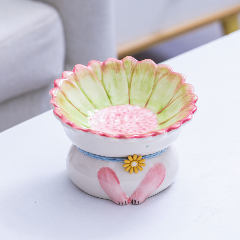Custom 3D Embossed Hand-Painted Pet Bowl for Dogs
