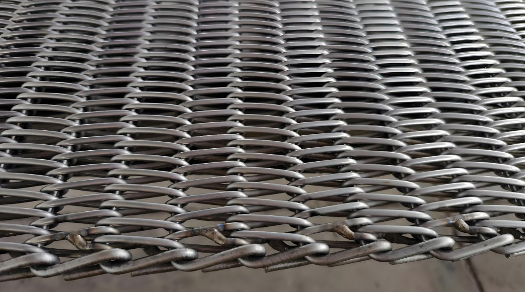 Furnace Conveyor Mesh Belt for Heat Treatment Industry, High Temperature