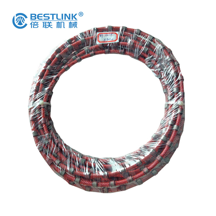 Алмазный канат для резки мрамора, гранита и бетона