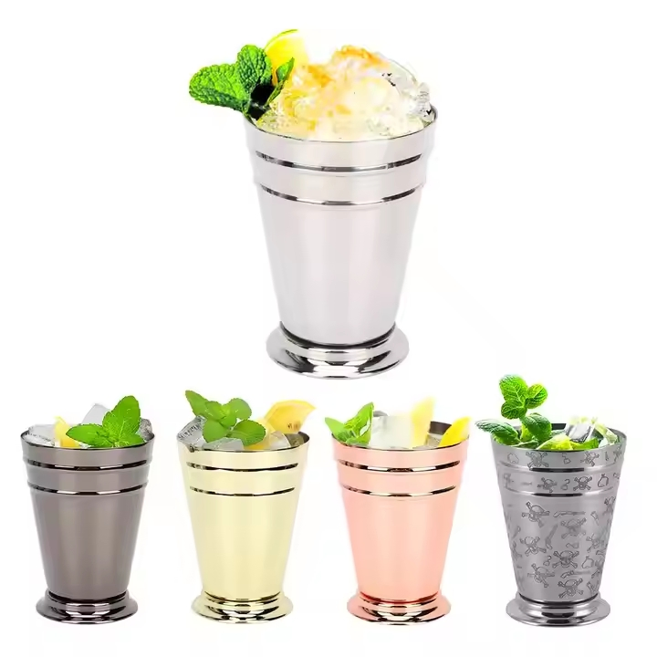 Стальная кружка для коктейлей 12oz/14oz с логотипом