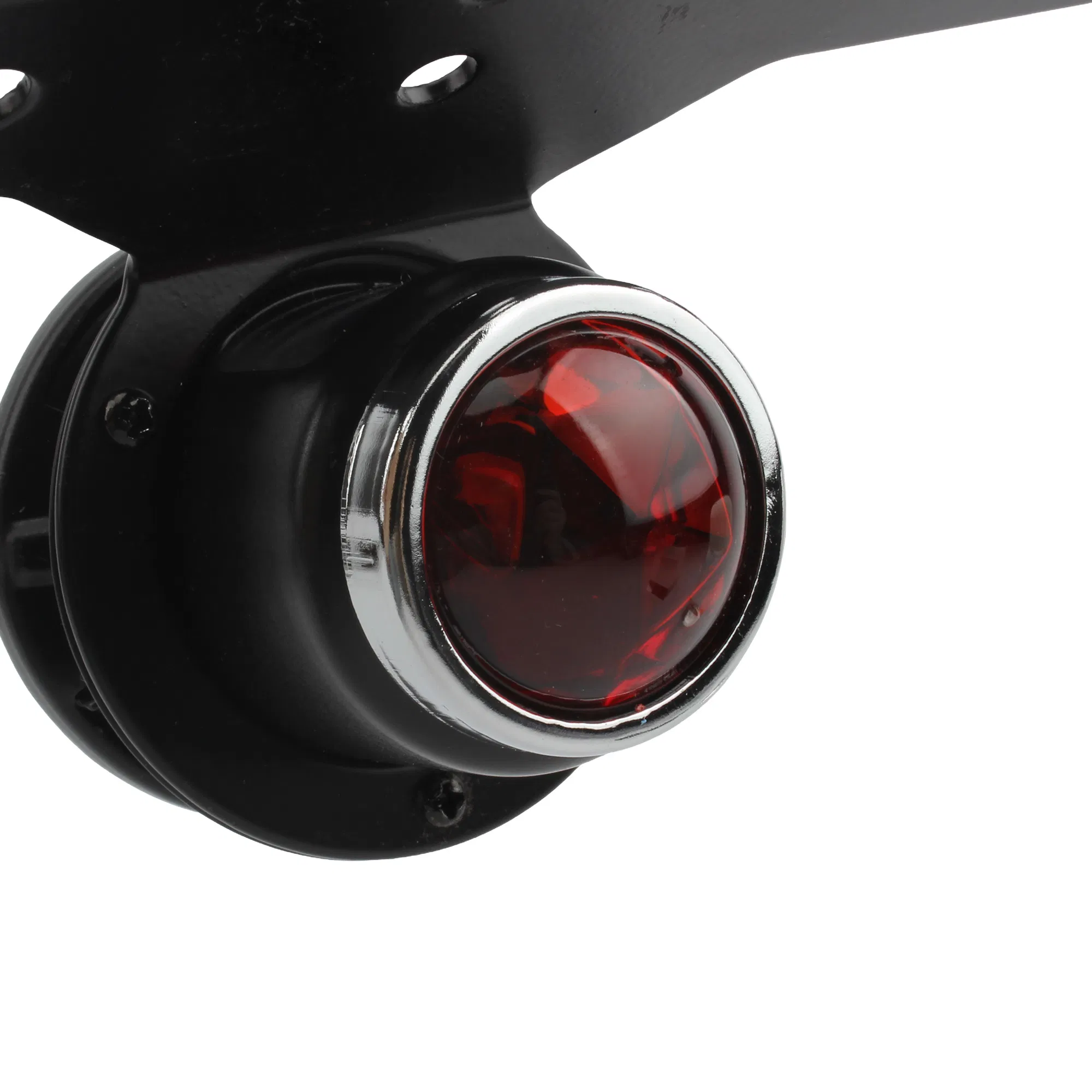 Motorcycle Brake Stop Signal Tail Lamp, Red Universal for Triumph Harley Yamaha Cafe Racer Retro Bike