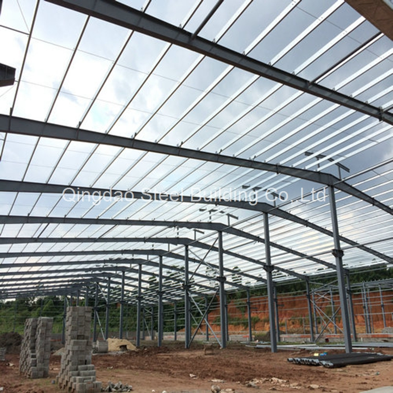 Factory Supply Prefab Steel Truss Rafter Structure Industrial Warehouse Steel Structure Workshop