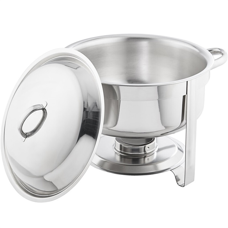 Wholesale Indian Stainless Steel Food Warmer Chafing Dishes for Hotel Buffet Equipment