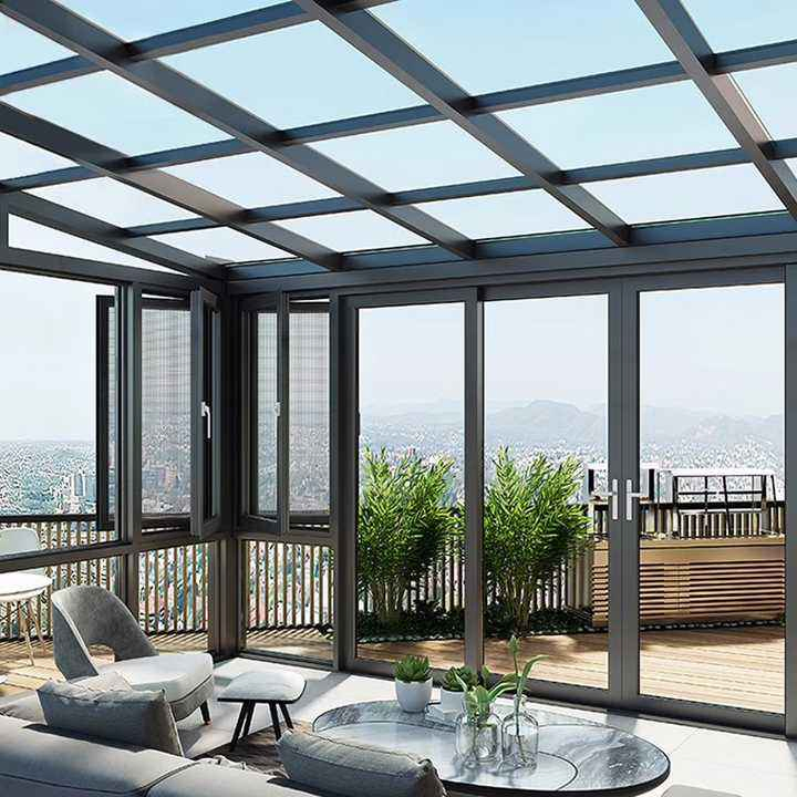Glass Room Premium Quality Aluminum Glass Houses Window Frame Sun Room