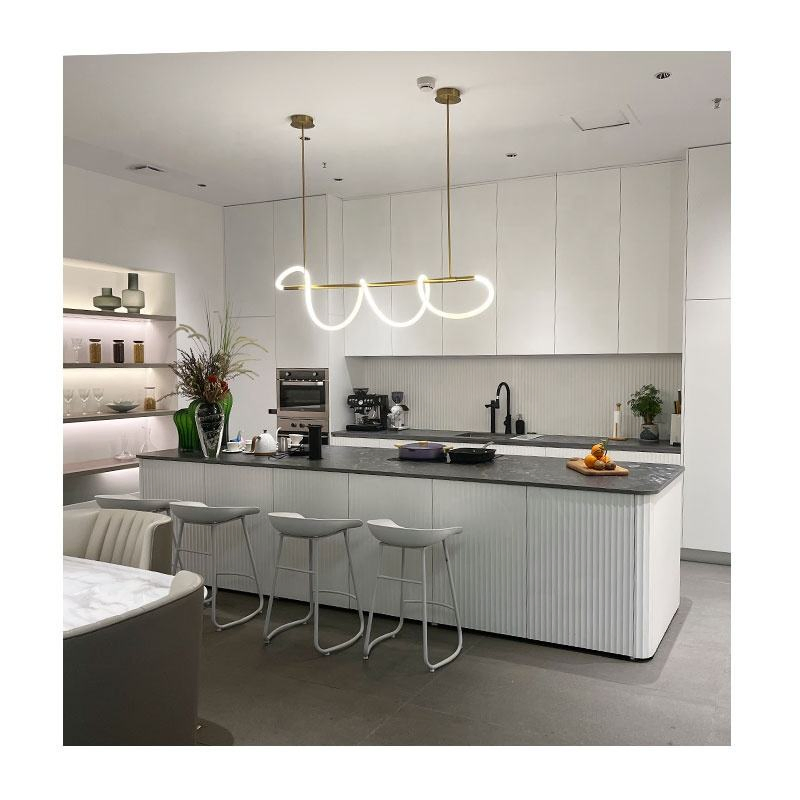 Kitchen Cabinet White Design Full Complete Custom Modern