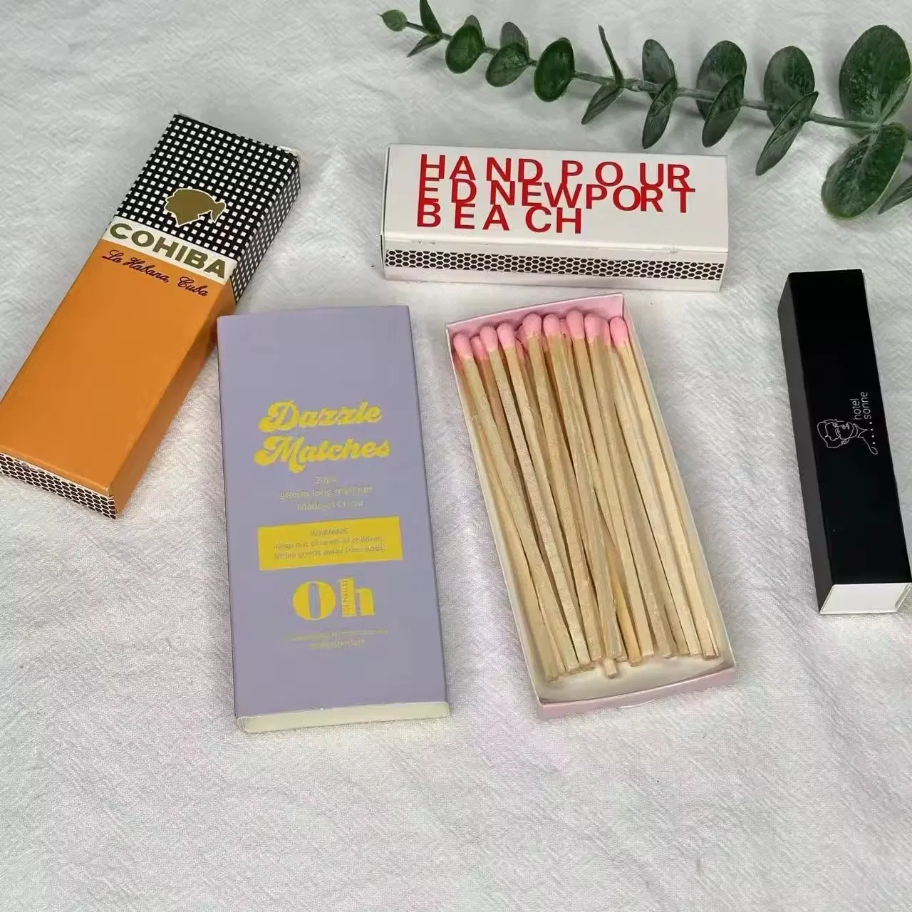 Extended Matches Aromatherapy Candle Special Matches 10cmbox Wooden Matches