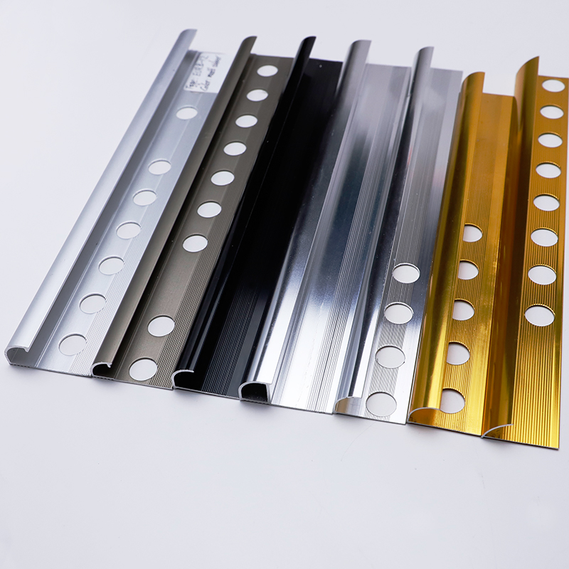 Factory Customized Ceramic Metal Different Shapes Aluminum Profile Wall Corner Edge Tile Trim