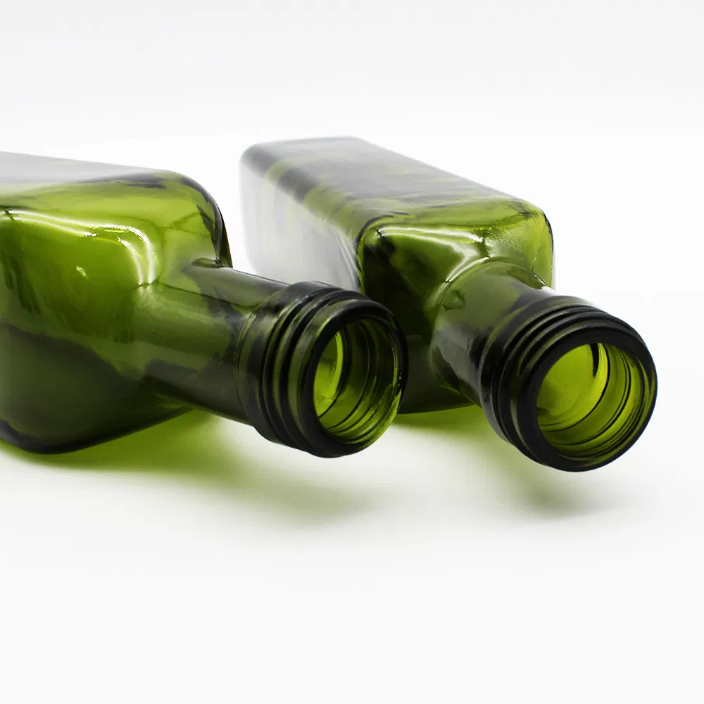 Sturdy Light Blocking Shatter Resistant Strong Seal Multi Purpose Vinegar Compatible Olive Oil Glass Bottle Stable Base Tabletop