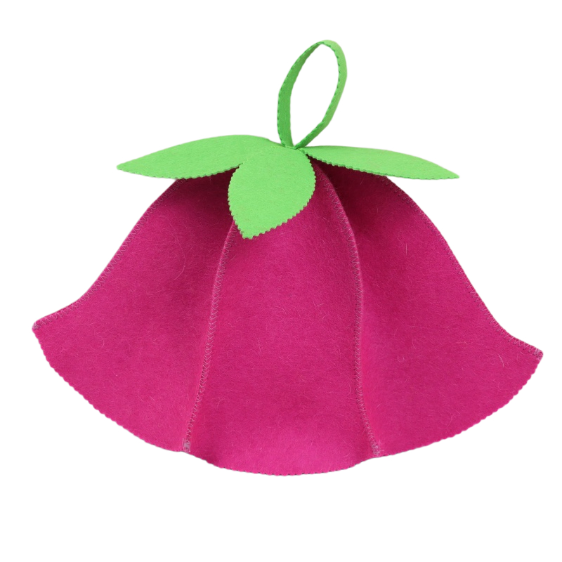 High Quality Custom Russian Banya Wool Felt Adult Sauna Hat Necessary for Hair Care High Quality Shower Sauna Caps