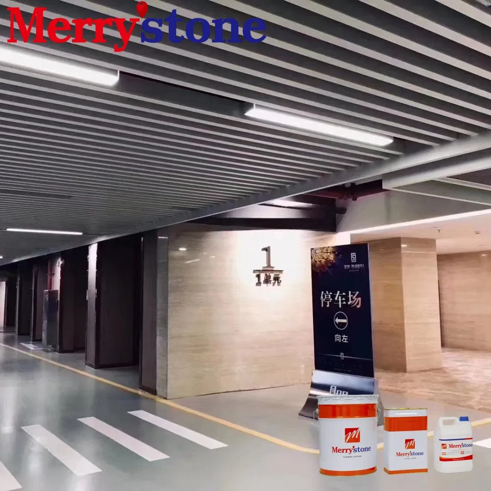 Decorative Wear-Resistant Colored Sealer Curing Concrete Floor Coating for High-End Underground Parking Lots