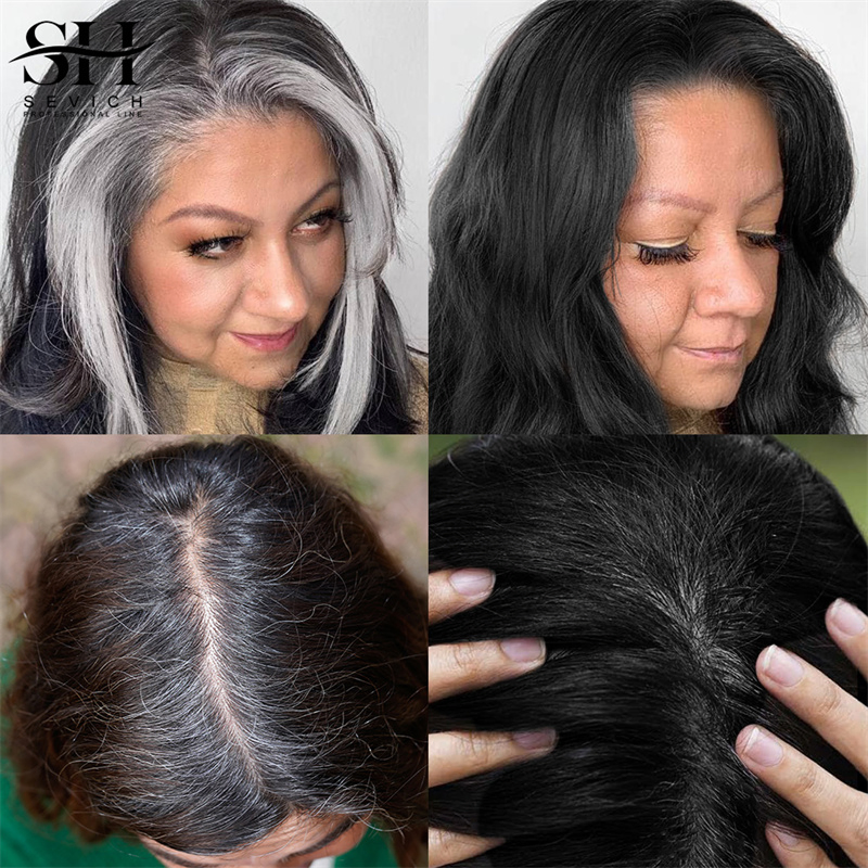 Private Label Anti Grey Hair Treatment Best Hair Darkening Lotion and Cream